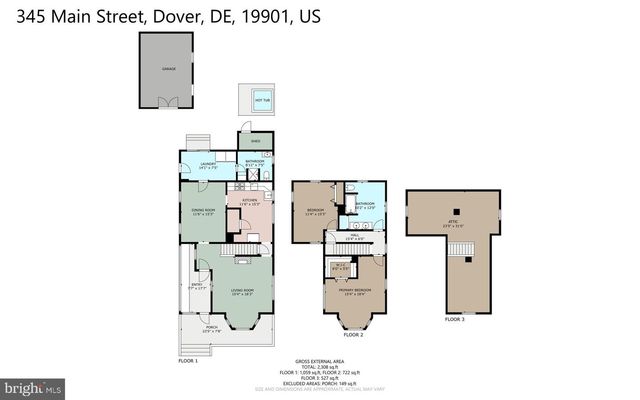 345 MAIN ST, Little Creek, DE 19961