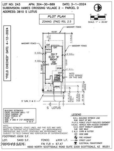 3810 S LOTUS --, Mesa, AZ 85212