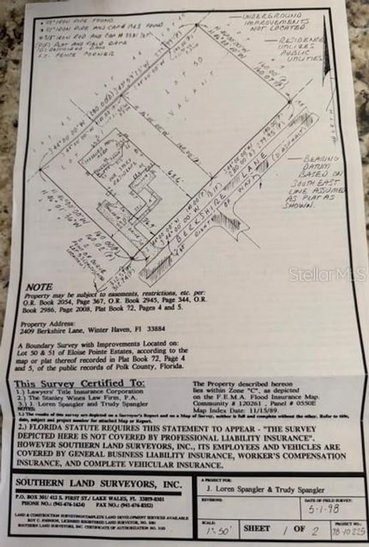 Image 41 of property listing at 2409 BERKSHIRE DRIVE, Winter Haven, FL 33884