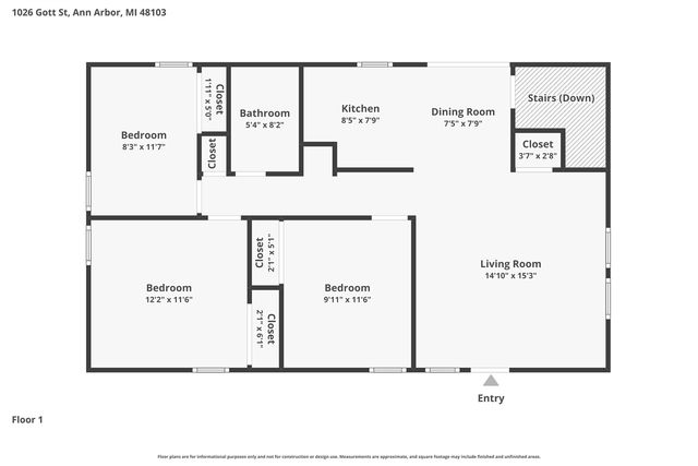 1026 Gott Street, Ann Arbor, MI 48103