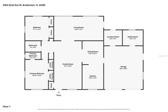 2404 22ND AVENUE W, Bradenton, FL 34205