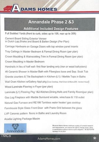 39 Braddock Court, Garner, NC 27529