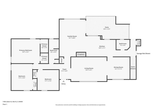 1198 Lisbon Street, Morris, IL 60450