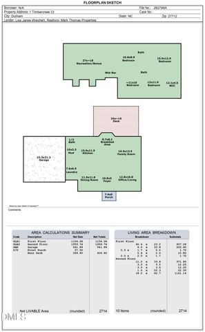 1 Timbercreek Court, Durham, NC 27712