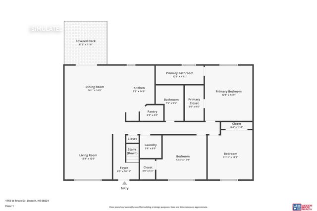 1510 W Beartooth Drive, Lincoln, NE 68521