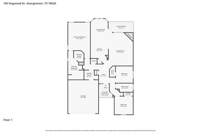 105 Dogwood DR, Georgetown, TX 78626