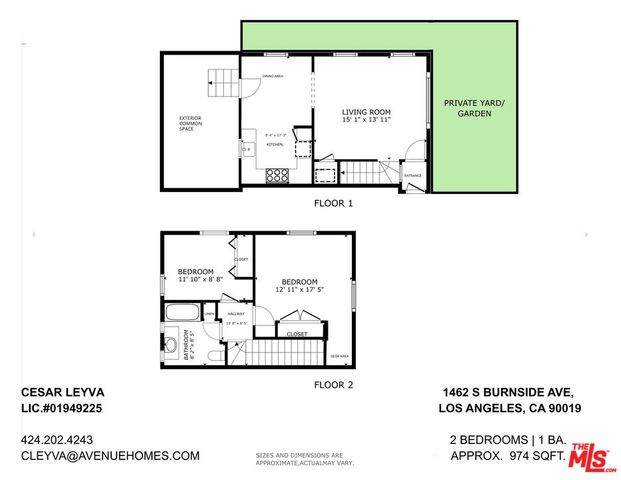 1462 Burnside Avenue, Los Angeles, CA 90019