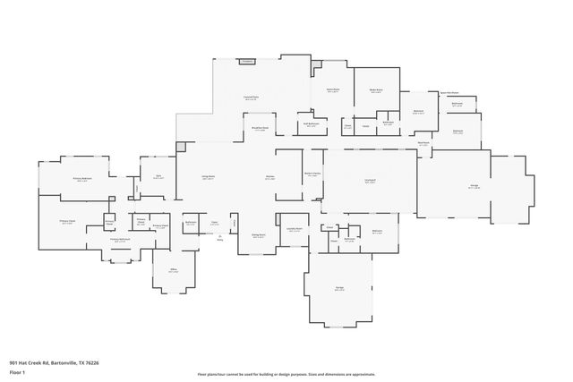 901 Hat Creek Court, Bartonville, TX 76226