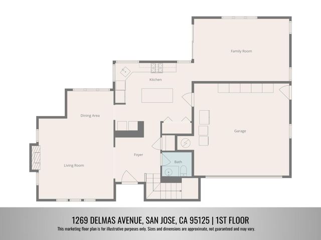 1269 Delmas, San Jose, CA 95125