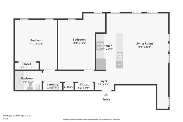 600 S Negley Ave 16, Shadyside, PA 15232