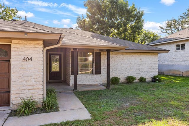 404 Innwood DR, Georgetown, TX 78628