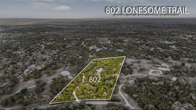 802 Lonesome TRL, Driftwood, TX 78619