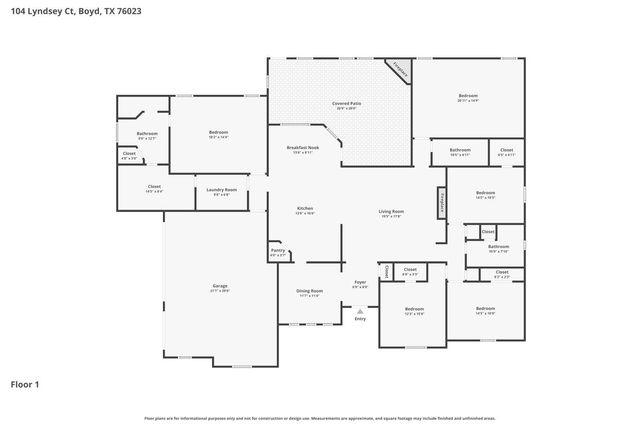 104 Lyndsey Court, Boyd, TX 76023