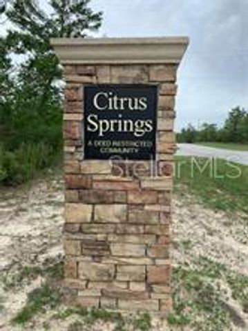 1111 W CAIRO DRIVE, Citrus Springs, FL 34434