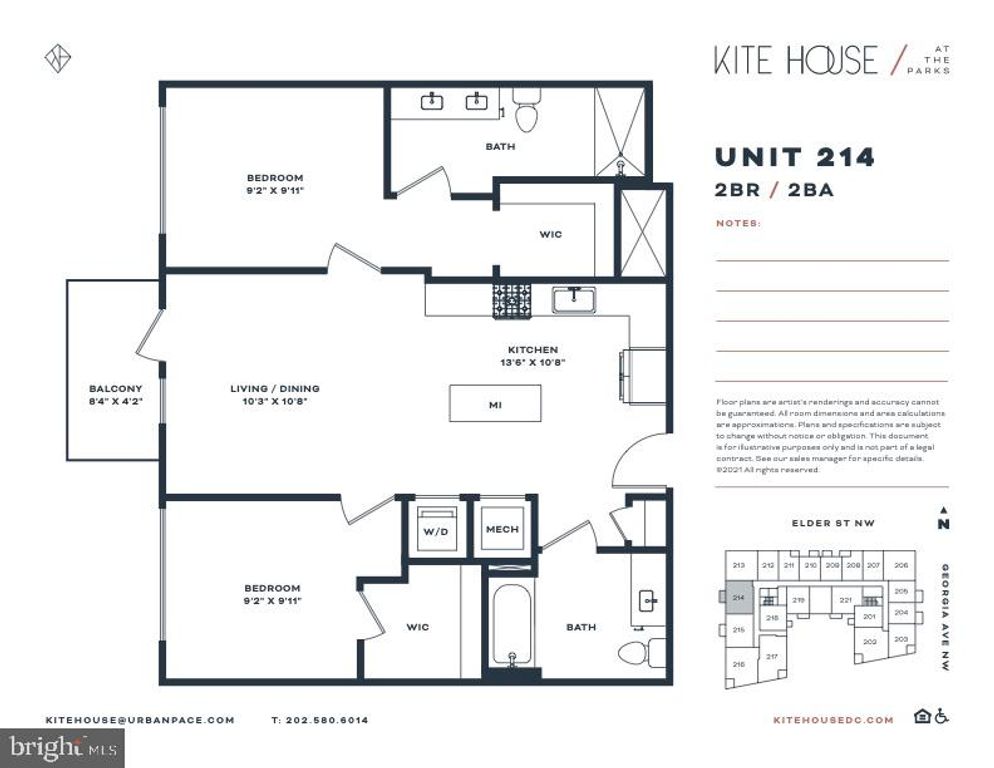 Image 49 of property listing at 7175 12TH ST NW #214, Washington, DC 20012