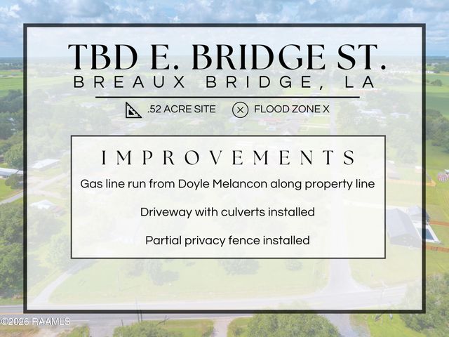 Tbd E Bridge Street, Breaux Bridge, LA 70517