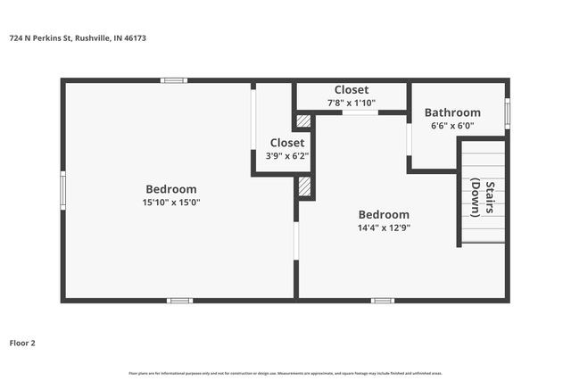 724 N Perkins Street, Rushville, IN 46173
