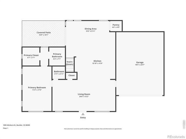 1095 Edinboro Drive, Boulder, CO 80305