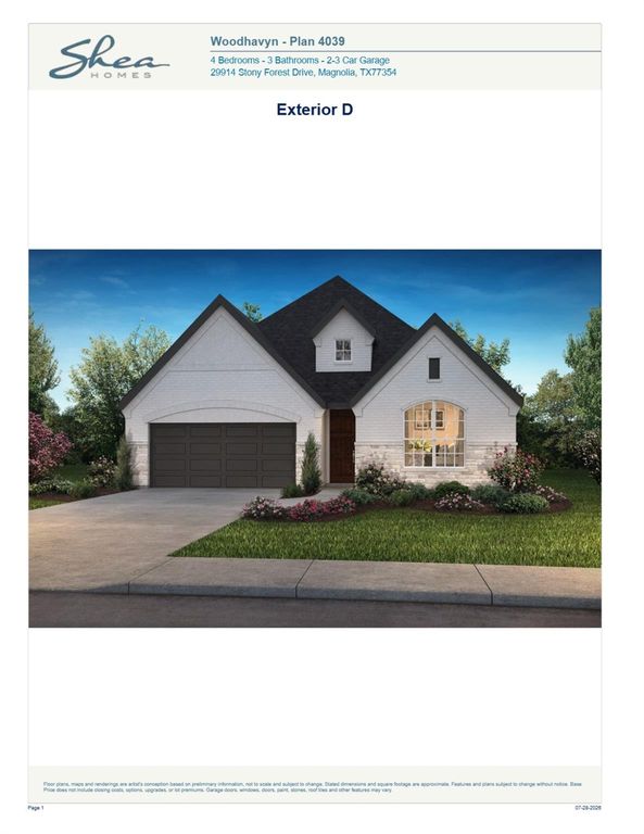 29752 Brushy Gables Drive, Magnolia, TX 77354