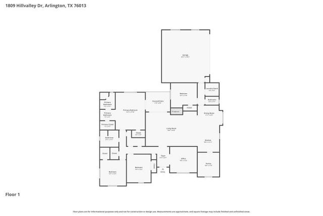 1809 Hillvalley Drive, Arlington, TX 76013