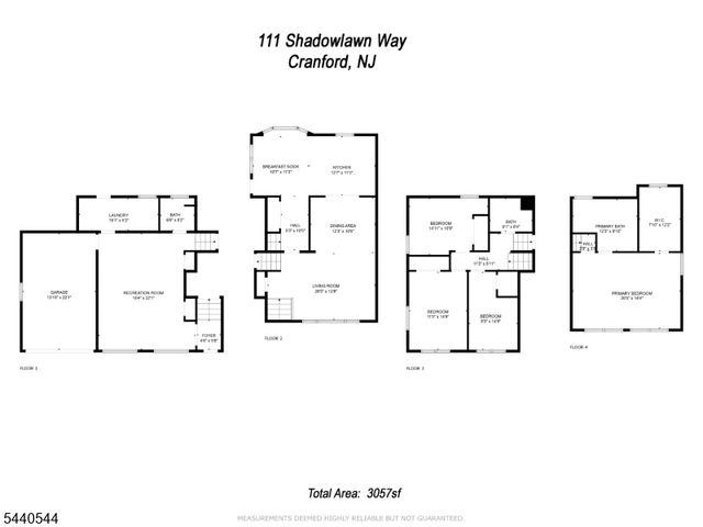 111 Shadowlawn Way, Cranford Twp., NJ 07016