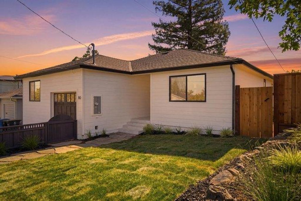 Image 2 of property listing at 80 Hilltop Drive, San Carlos, CA 94070