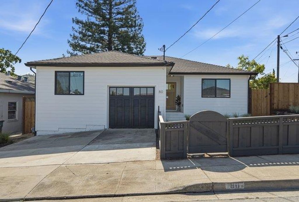 Image 3 of property listing at 80 Hilltop Drive, San Carlos, CA 94070