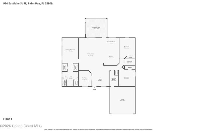 934 Eastlake Street SE, Palm Bay, FL 32909