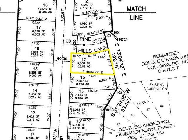 Lot 17B Palisades Drive, Gordonville, TX 76245
