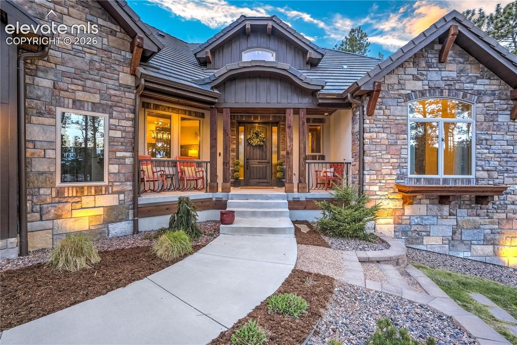 4735 Saxton Hollow Road, Colorado Springs, CO 80908 — exterior
