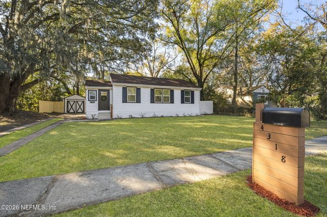 4318 KINGSBURY Street, Jacksonville, FL 32205