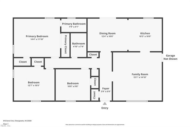 816 Gene CRES, Chesapeake, VA 23320