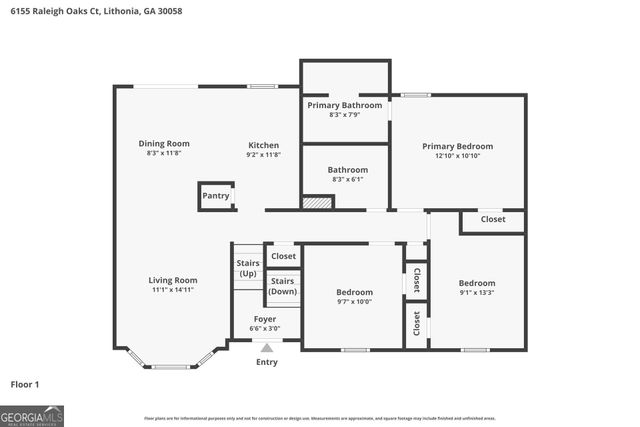 6155 Raleigh Oaks Court, Lithonia, GA 30058