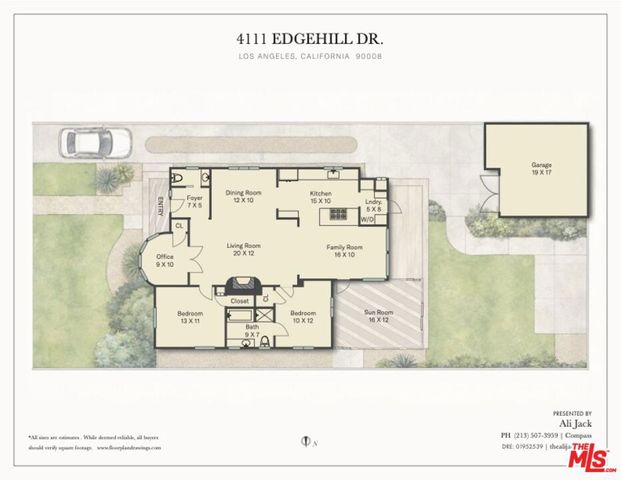 4111 Edgehill Drive, Los Angeles, CA 90008