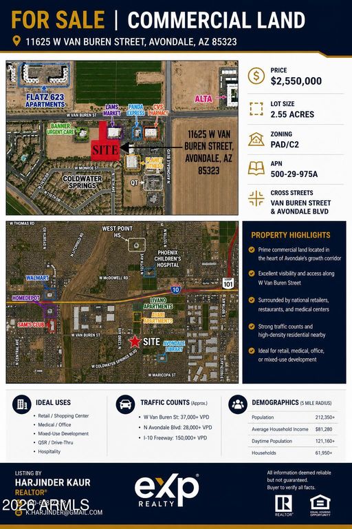 11625 W VAN BUREN Street 4, Avondale, AZ 85323 — exterior