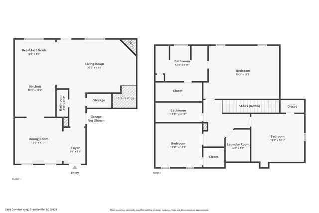 3145 Camden Way, Graniteville, SC 29829