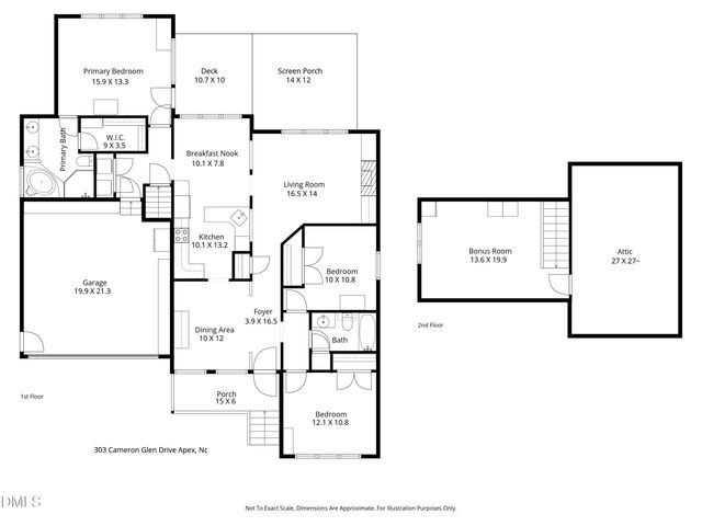 303 Cameron Glen Drive, Apex, NC 27502