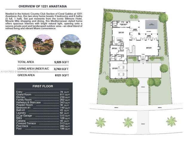 1221 Anastasia Ave, Coral Gables, FL 33134