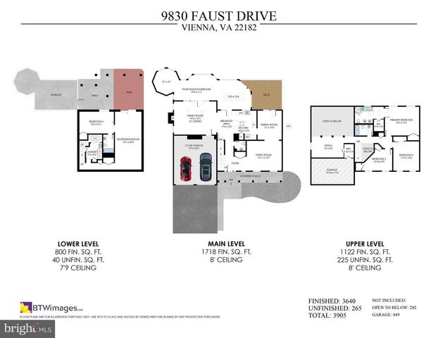9830 FAUST DR, Vienna, VA 22182