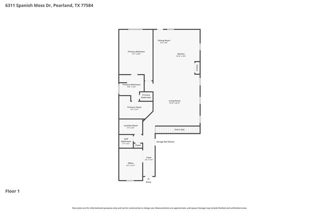 6311 Spanish Moss Drive, Pearland, TX 77584