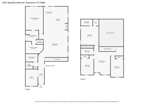 6311 Spanish Moss Drive, Pearland, TX 77584