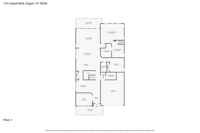 112 Lilypad Bend, Argyle, TX 76226