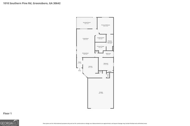 1010 Southern Pine Road, Greensboro, GA 30642