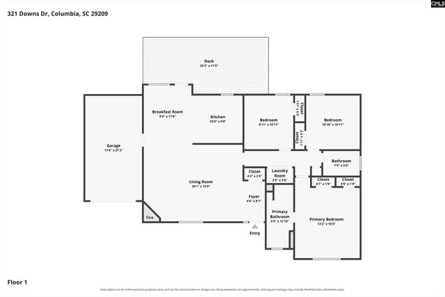 321 Downs Drive, Columbia, SC 29209