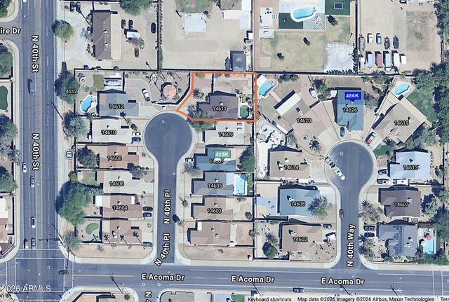 14611 N 40TH Place, Phoenix, AZ 85032