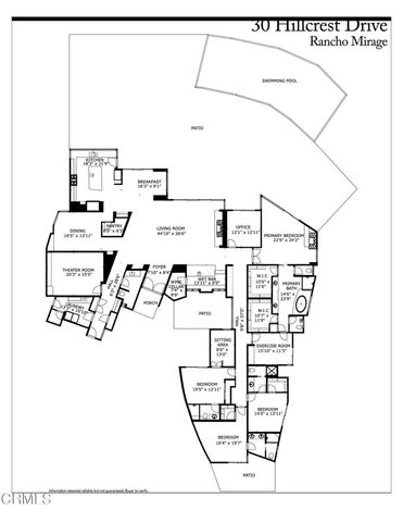 30 Hillcrest Drive, Rancho Mirage, CA 92270