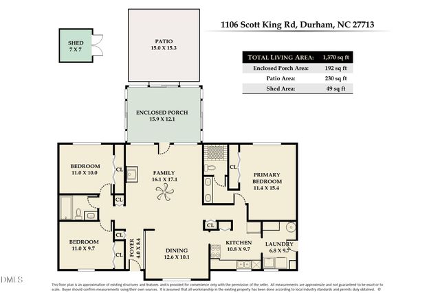 1106 Scott King Road, Durham, NC 27713