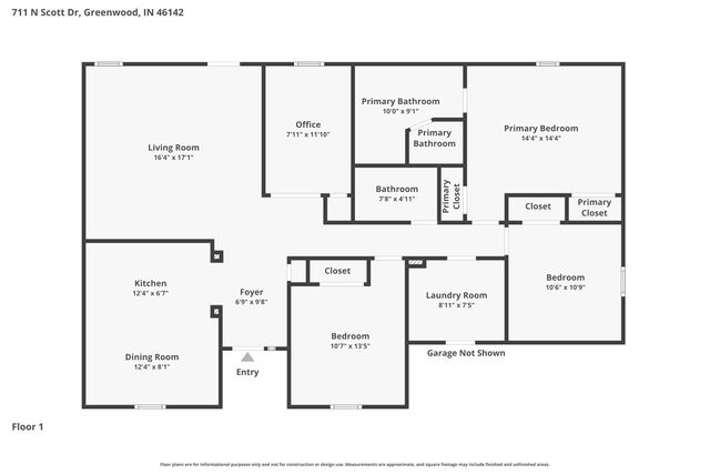 711 N Scott Drive, Greenwood, IN 46142