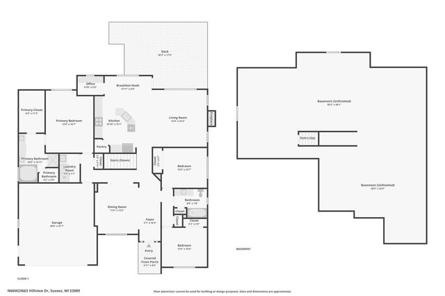 N66W23663 Hillview DRIVE, Sussex, WI 53089