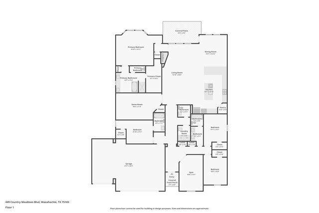 449 Country Meadows Boulevard, Waxahachie, TX 75165